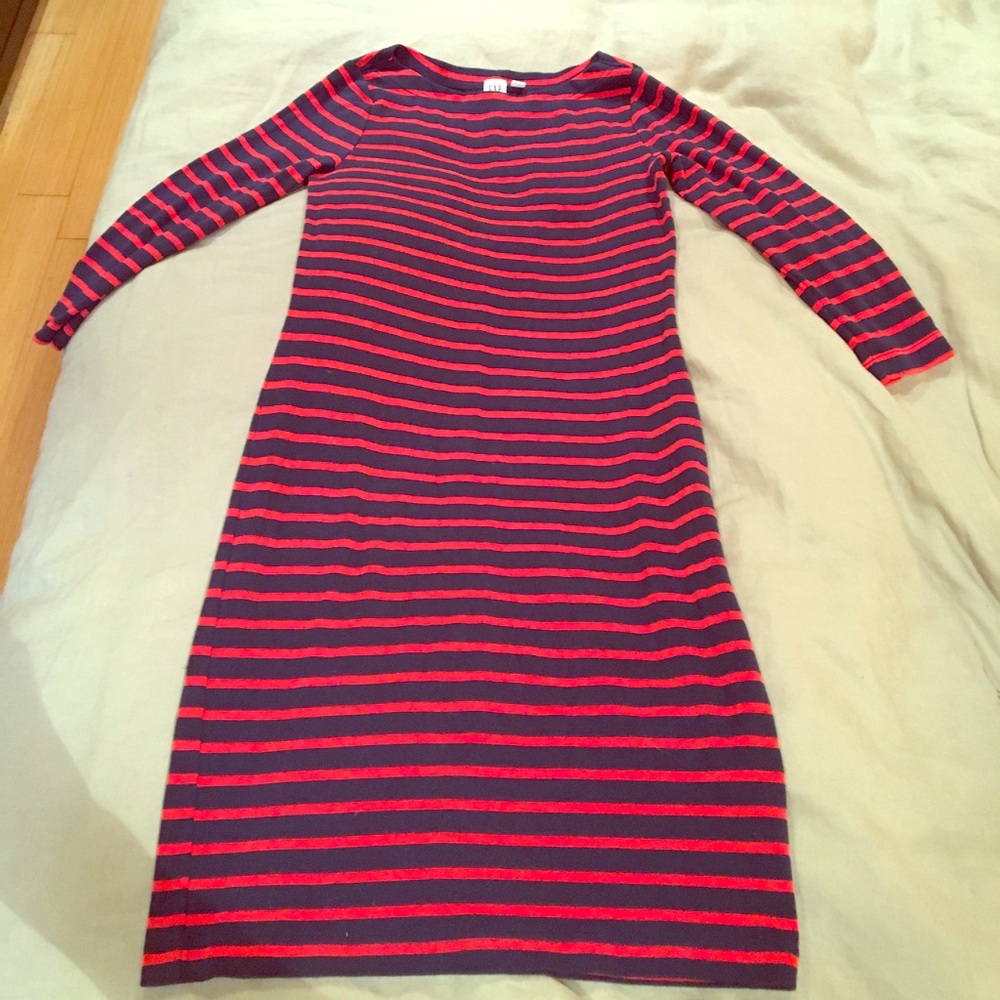 Gap striped dress